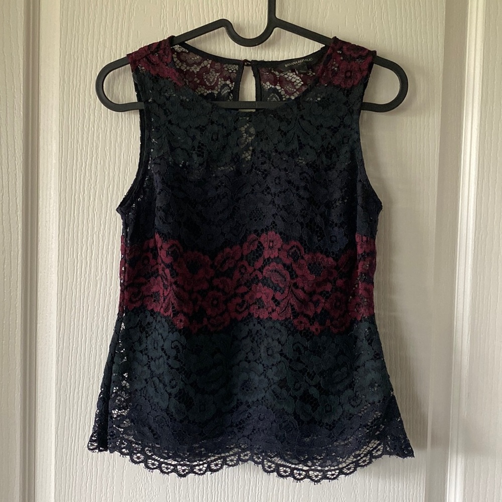 Banana Republic Sleeveless Top Size XXS Excellent Condition